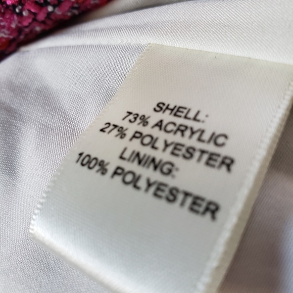 Rachel Zoe Tweed Jacket Size Medium! - Picture 16 of 16